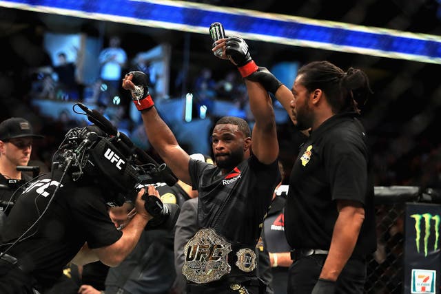Tyron Woodley has been criticised for delivering boring fights by UFC president Tyron Woodley