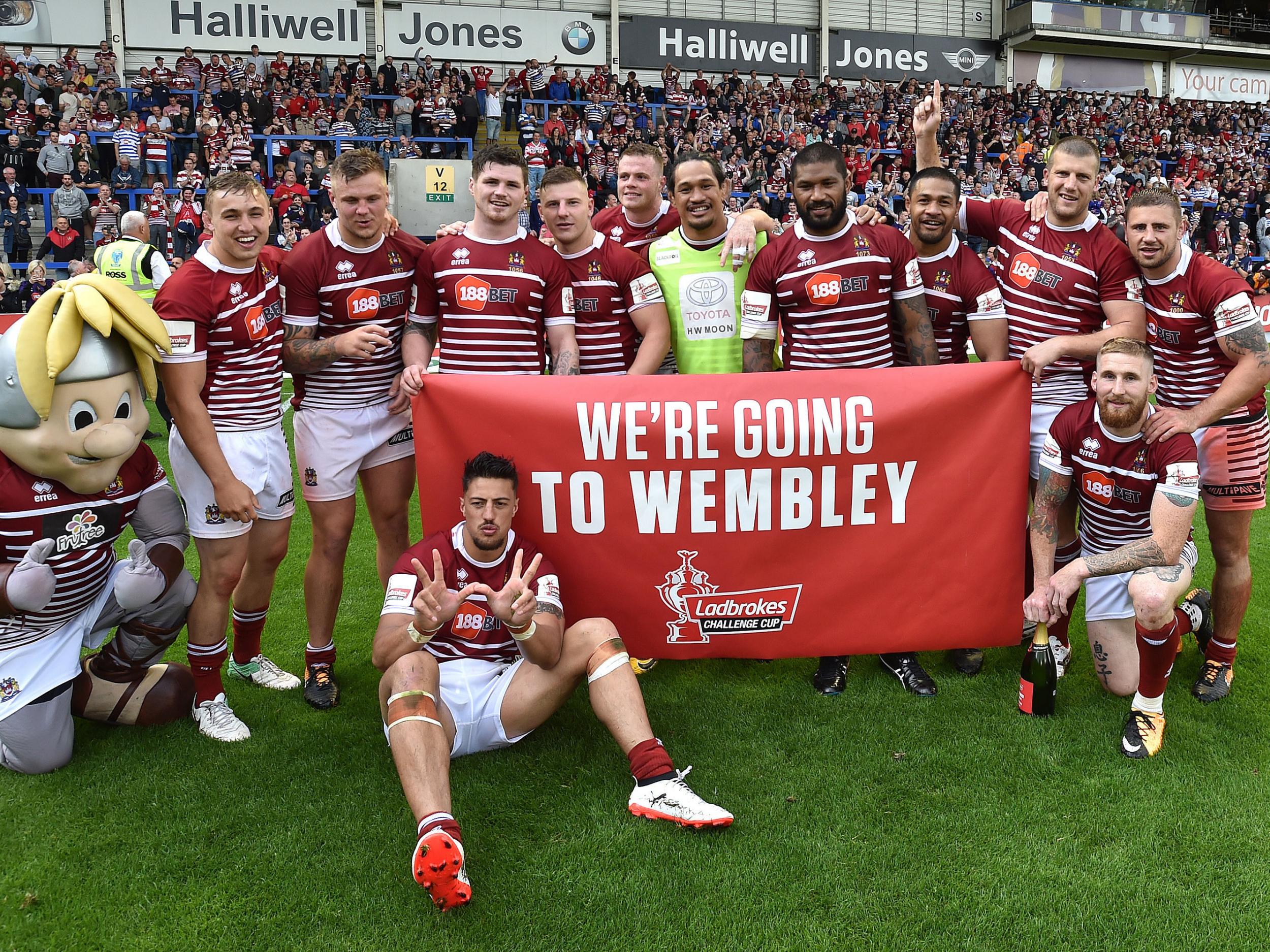 Wigan will face Hull on August 26 at Wembley