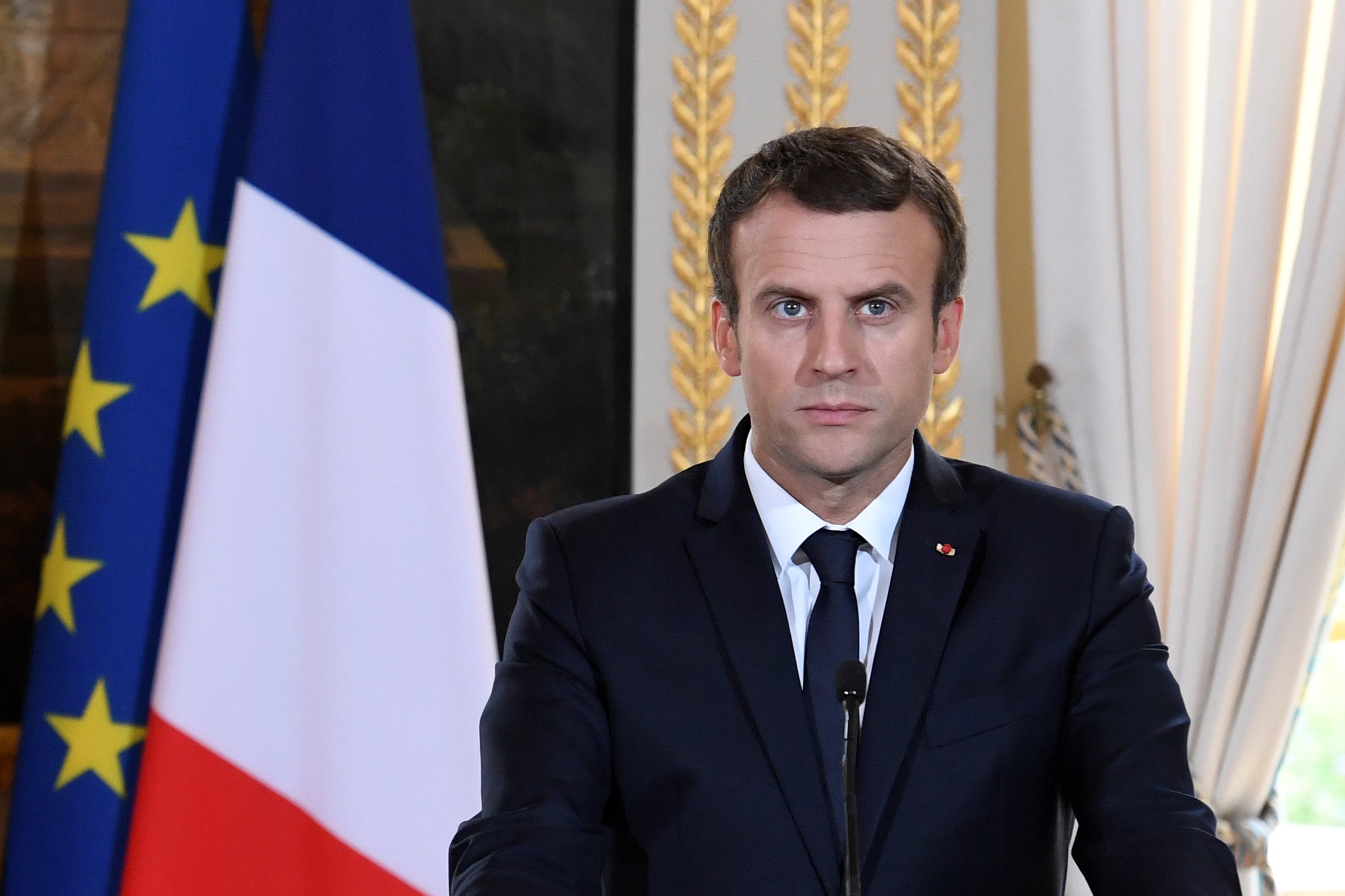 Emmanuel Macron has called for an end to the 'European civil war'