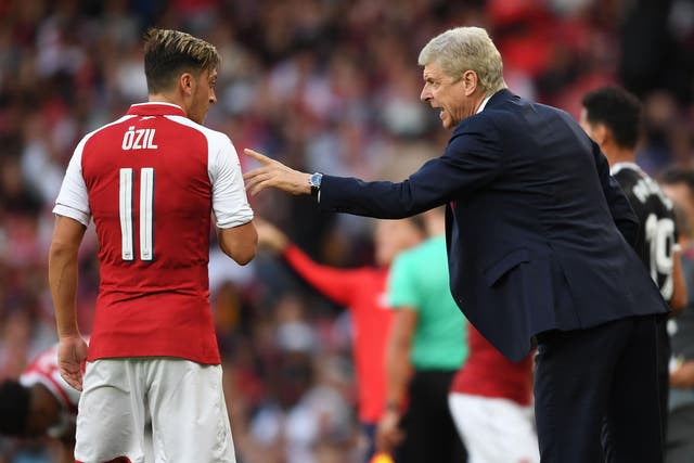 Ozil is one of Wenger's stars who is into his final 12 months