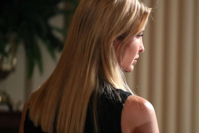 Is the president's daughter losing her sway on her father?