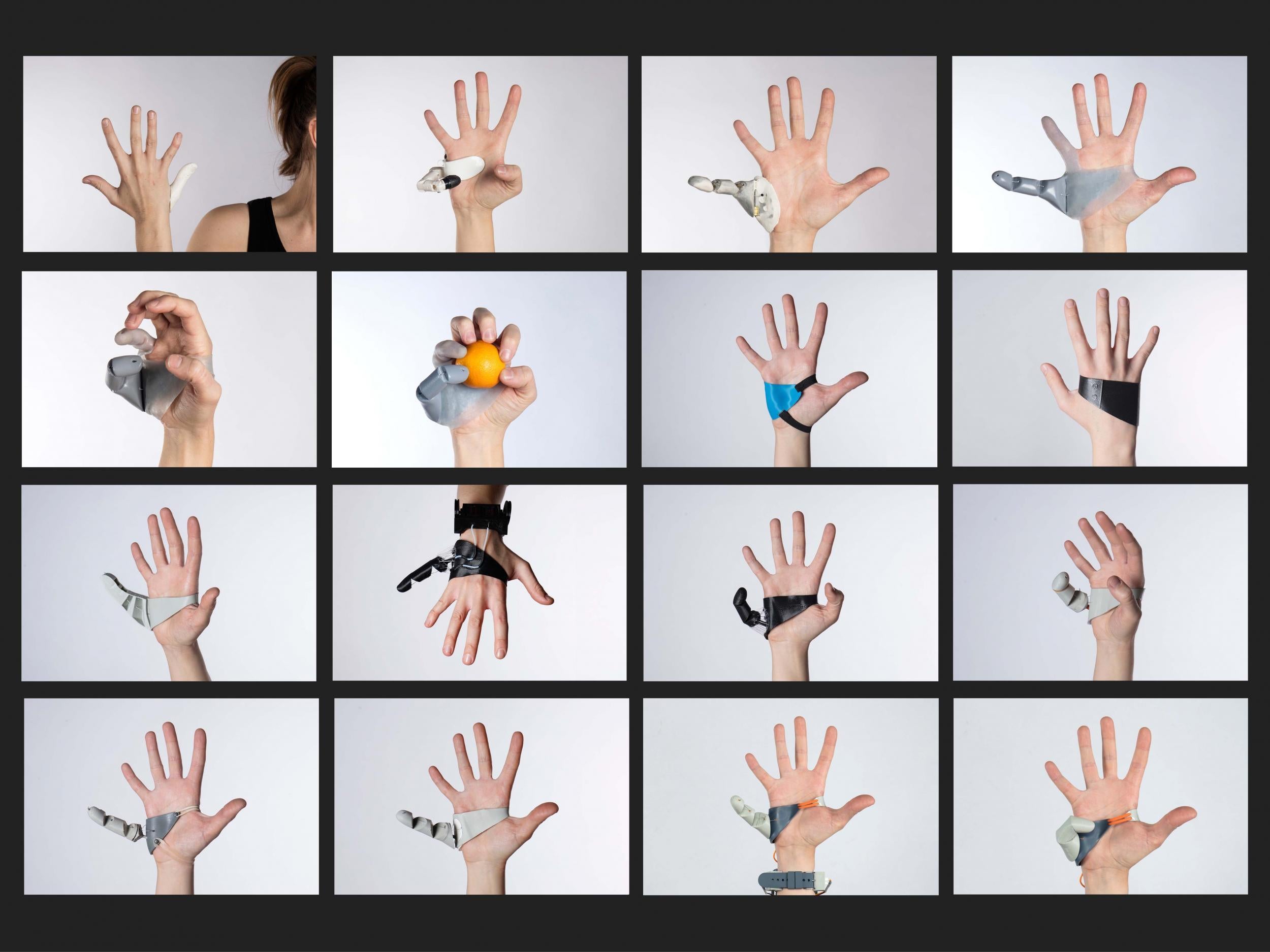 Dani Clode, a student of the RCA, created a 'third thumb' as part of her MA dissertation project