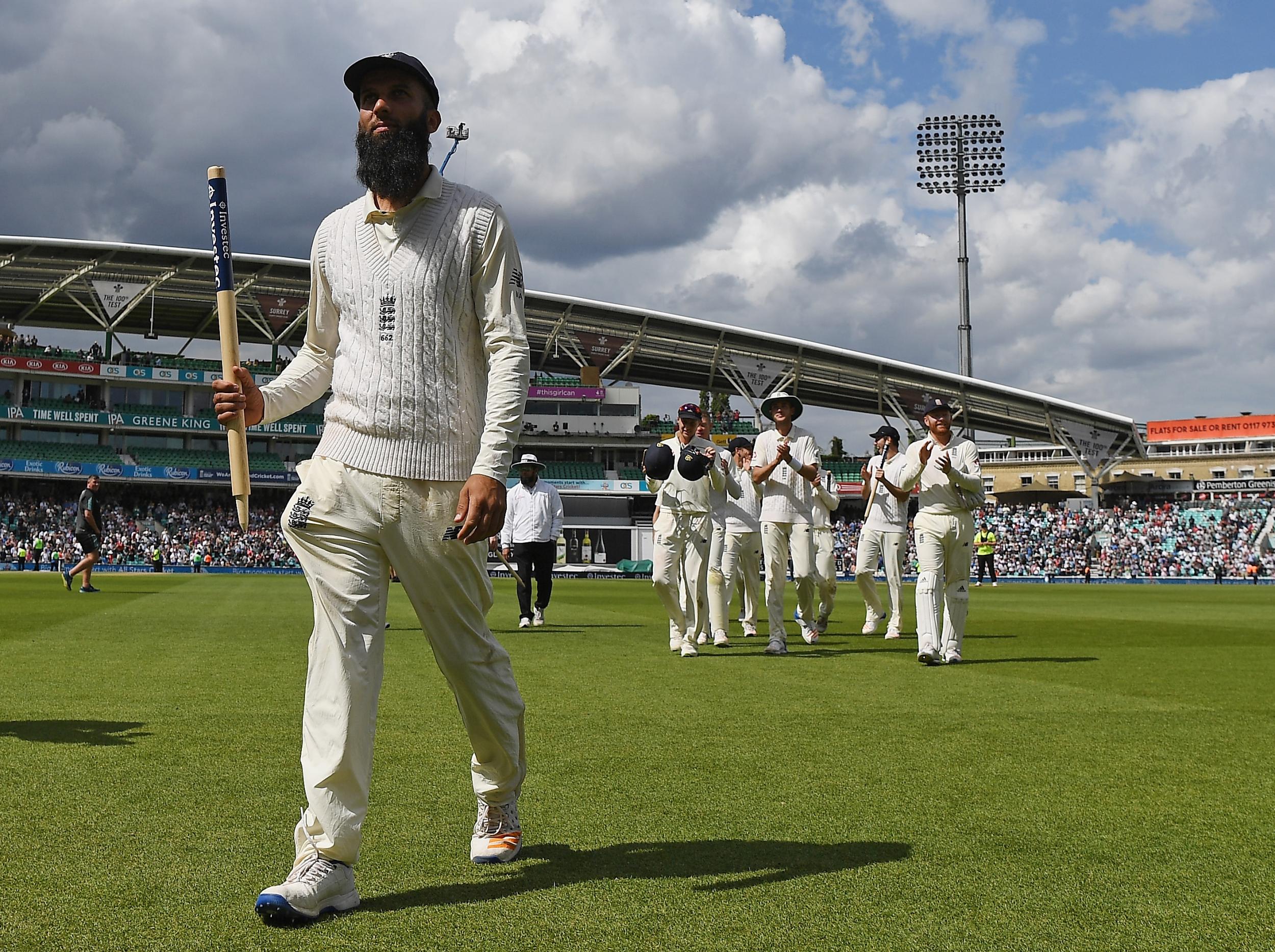 Moeen Ali was delighted to spin England to victory