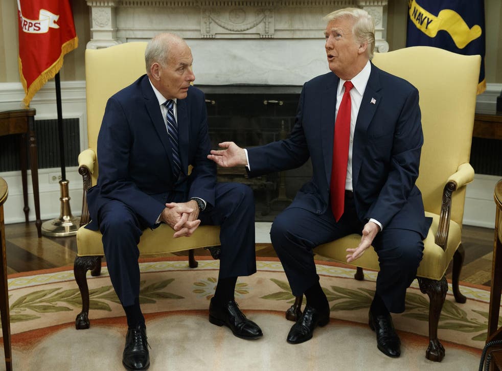 Trump's lawyer suggested he and Chief of Staff John Kelly were only adults in White House
