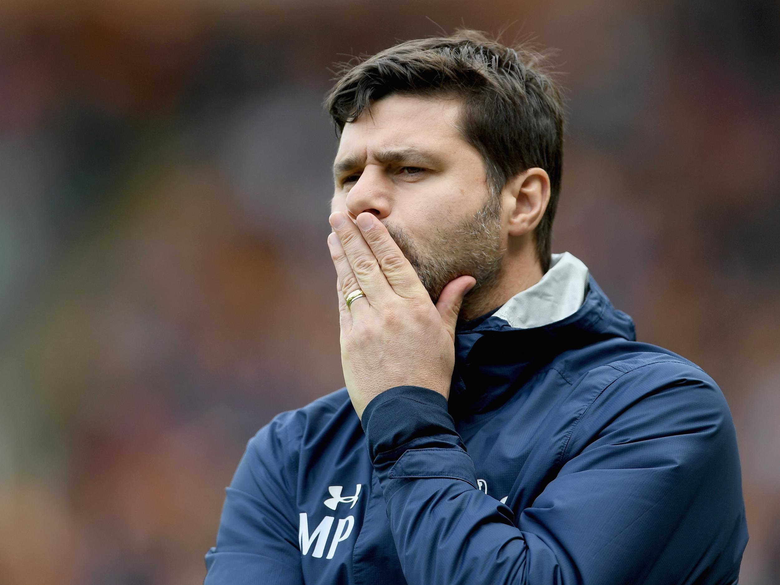 Pochettino said 'we are working hard' to add to the squad after a friendly defeat to Man City