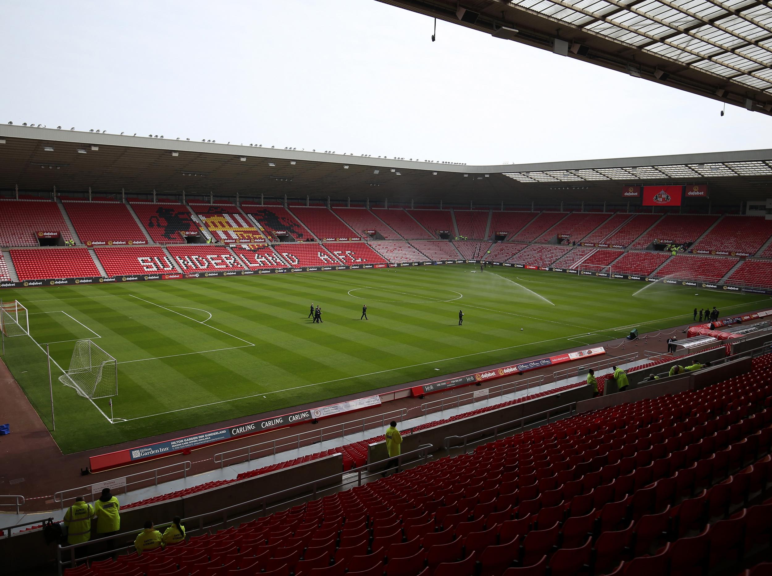 The sanctions will come into place at the Stadium of Light