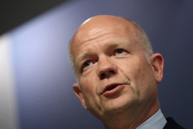 William Hague was also Foreign Secretary between 2010 and 2014