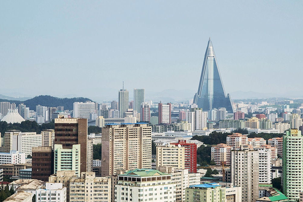 The Ryugyong Hotel remains mysteriously closed