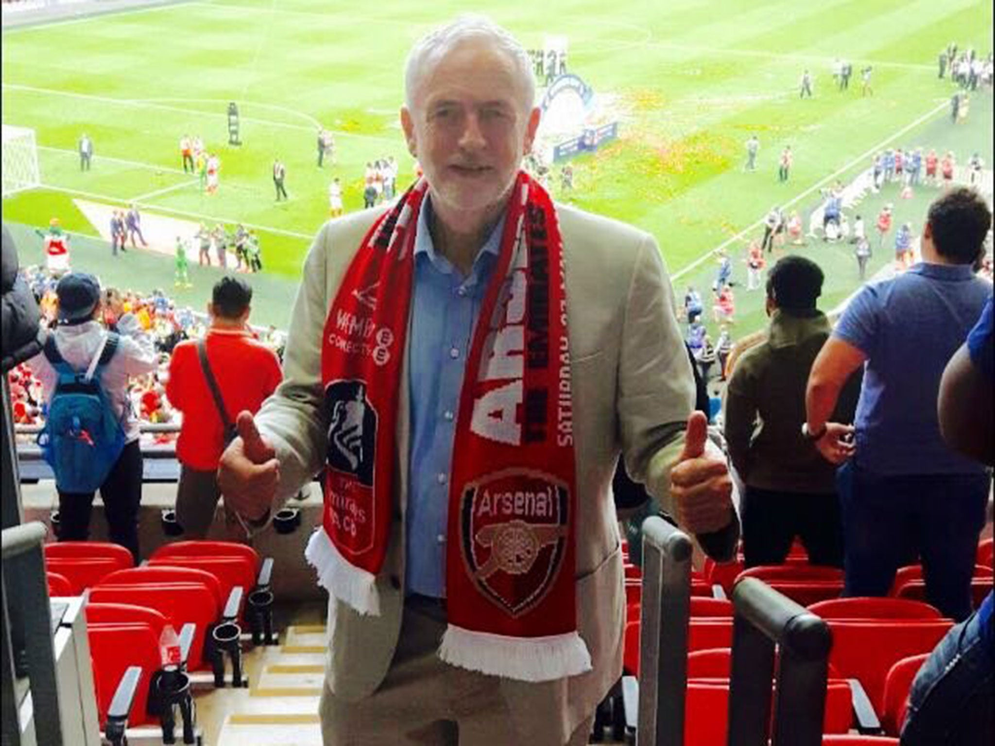 Arsenal supporter Jeremy Corbyn says he is 'disgusted' with the actions of club owner Stan Kroenke