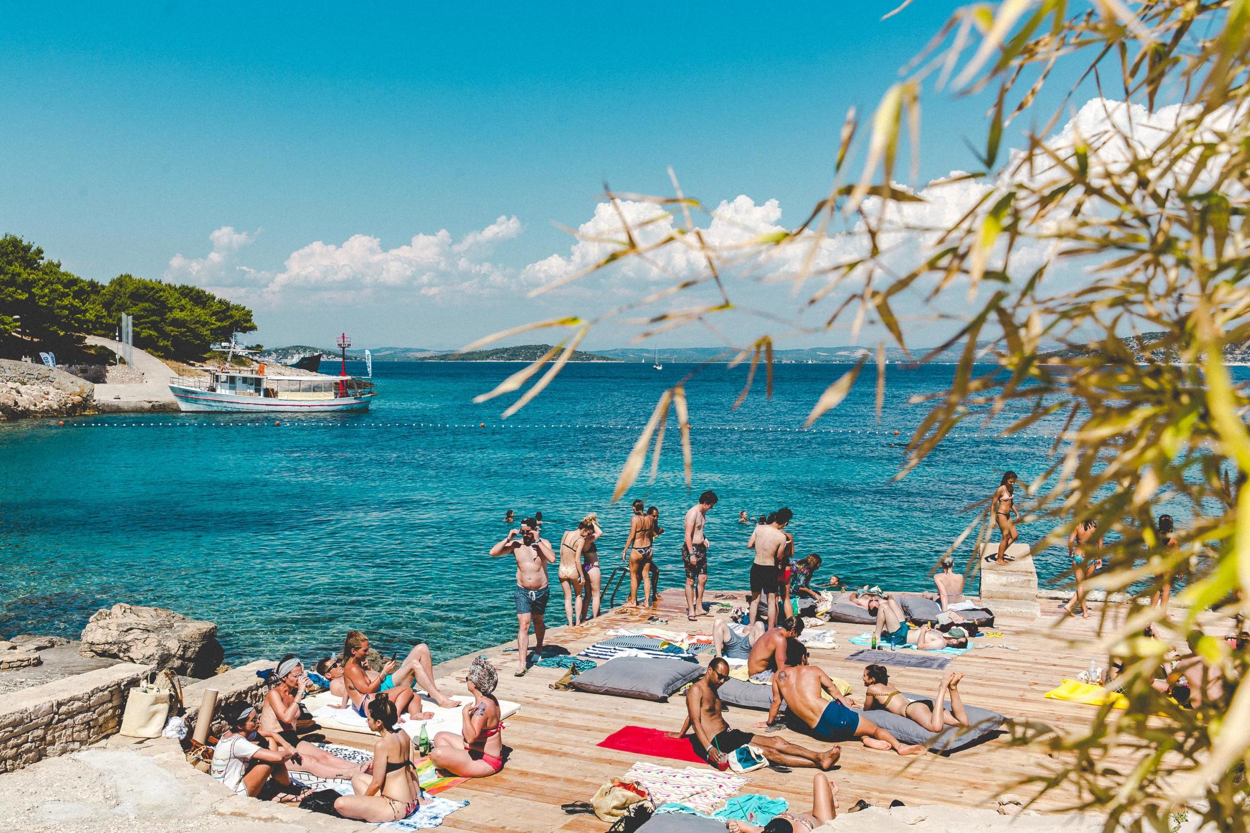 After a whirlwind night in London, guests can relax in Croatia