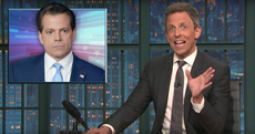 Seth Meyers on Scaramucci: 'His last name is longer than his tenure'