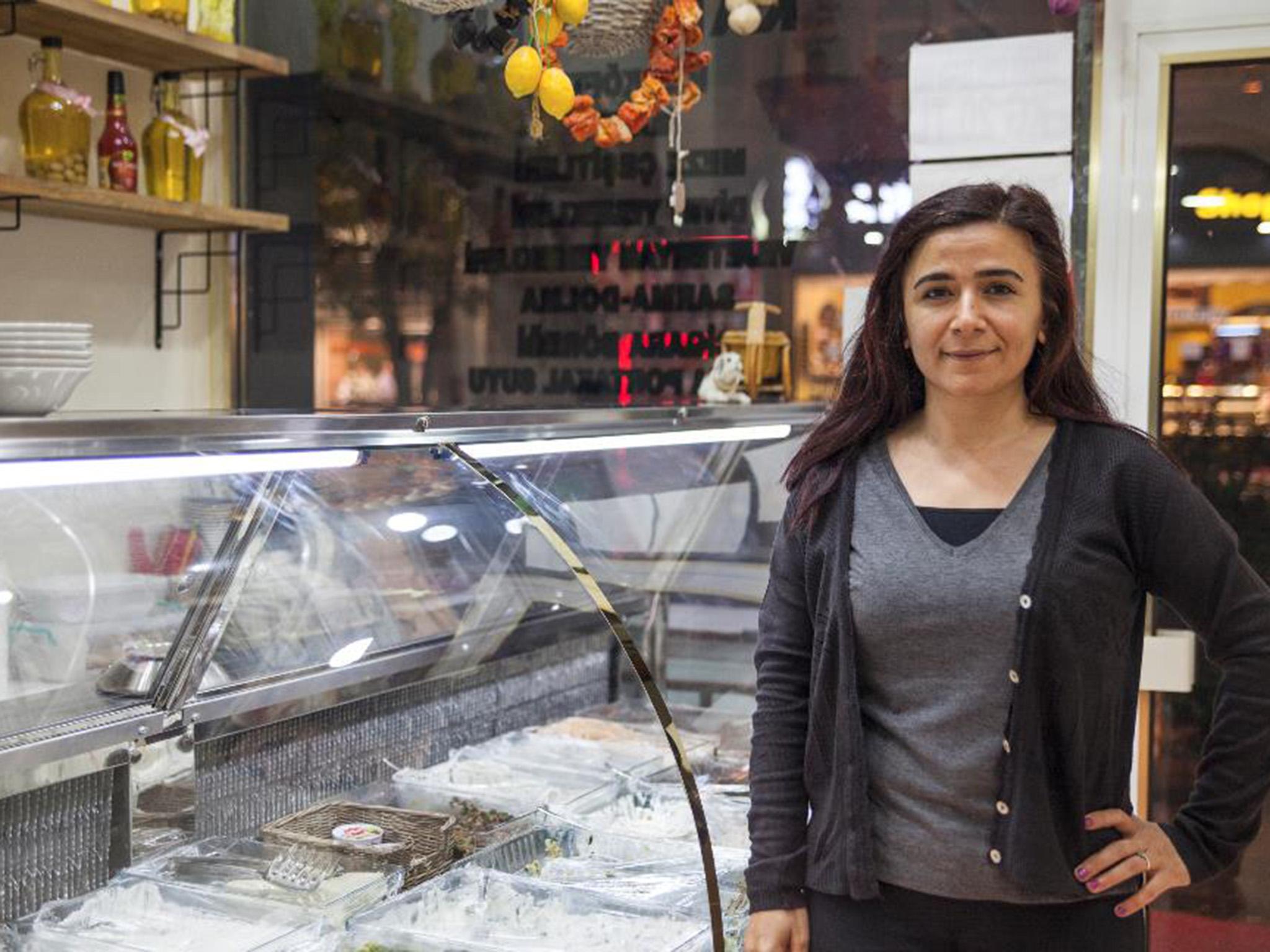 Serap Kılıç never thought she would be able to work such long hours or run her own business