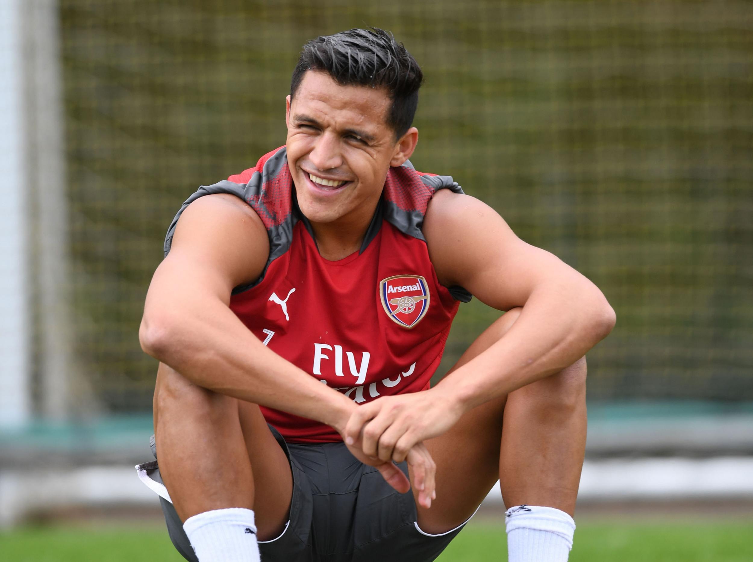 It seems as though Sanchez is staying (Arsenal FC via Getty)