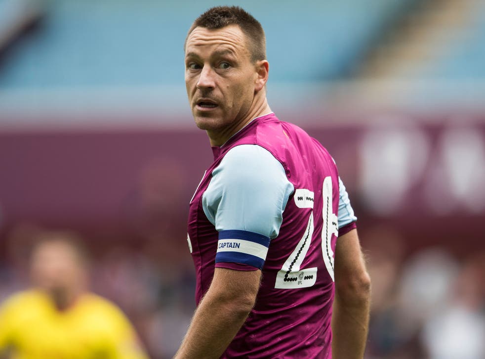 John Terry has his sights set on a return to the Premier League with Aston Villa