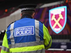 Policing London football matches costs the Met Police £6.7m