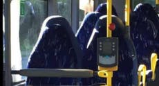 Anti-Muslim group mistook bus seats for burqas