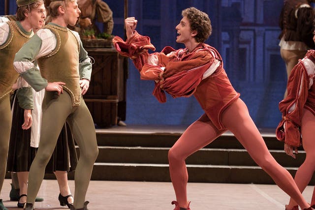 English National Ballet dances in Romeo & Juliet