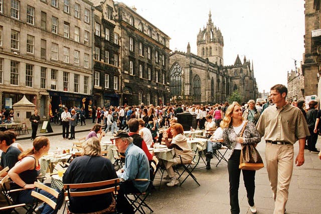 The streets of Edinburgh will be filled with tourists this month