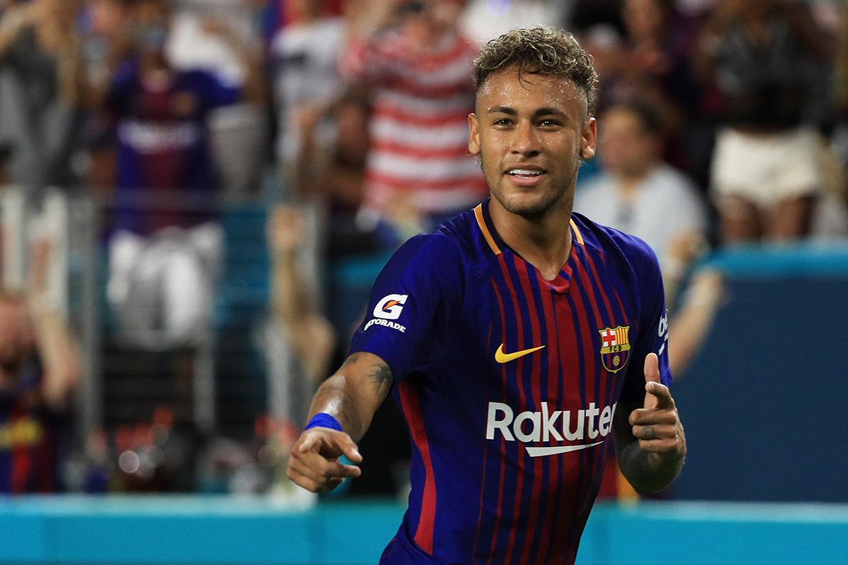 Neymar was keen to return to Barcelona before Lionel Messi joined him in Paris