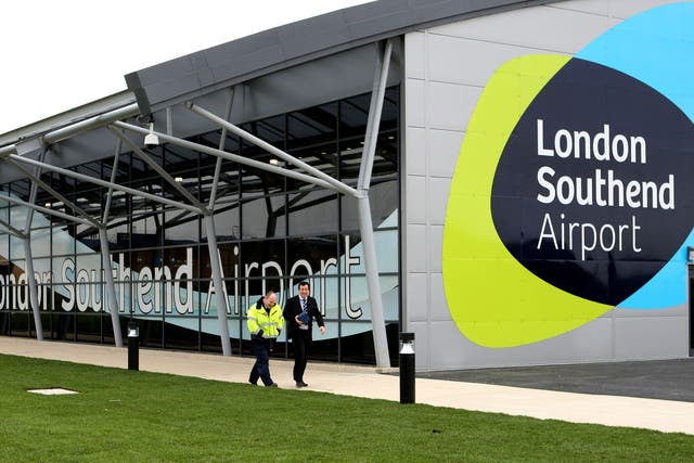 Room for expansion: Southend Airport currently handles just over 1 million passengers a year, compared with 78 million at Heathrow