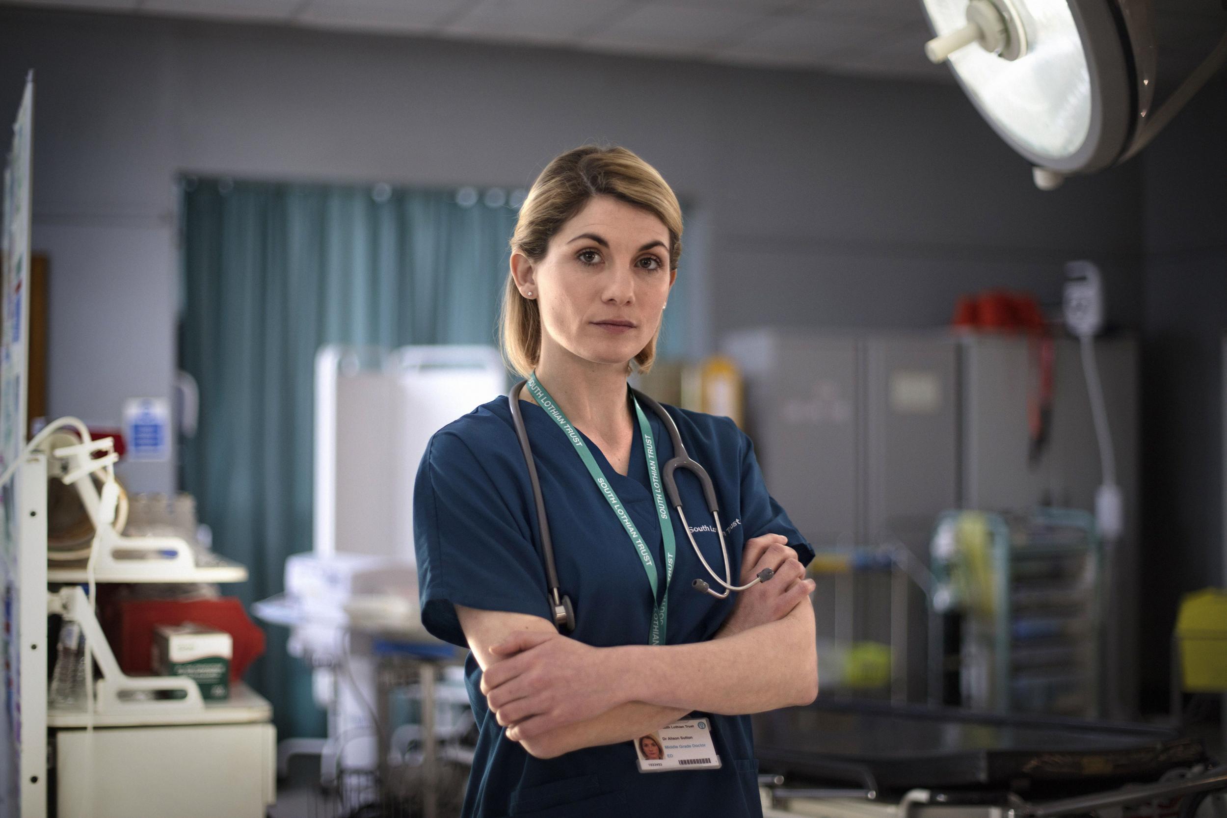 House call: Jodie Whittaker gives a solid performance in NHS whistle-blower drama ‘Trust Me’
