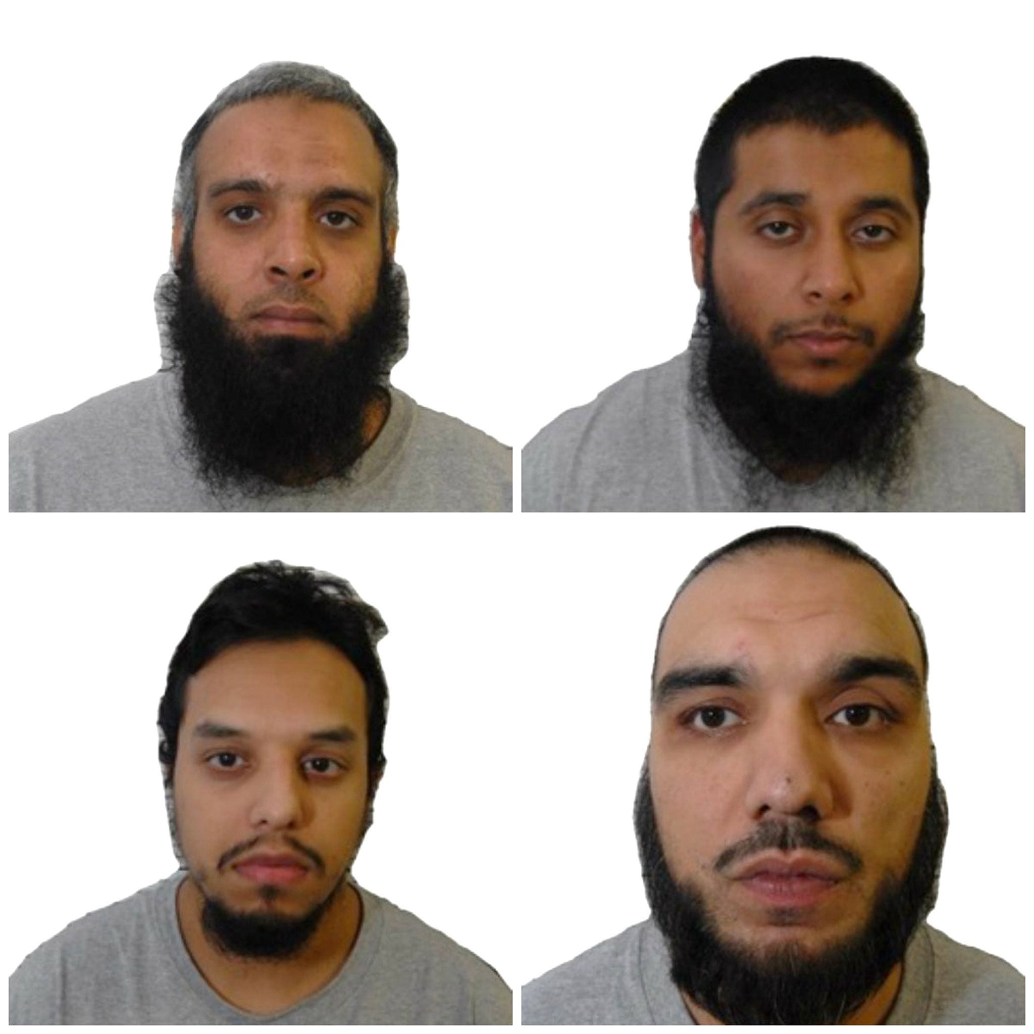 Three of the ‘Three Musketeers’ terror plotters had spent time in prison together
