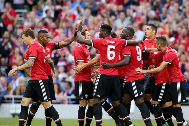 Manchester United ended their pre-season with victory over Serie A side Sampdoria