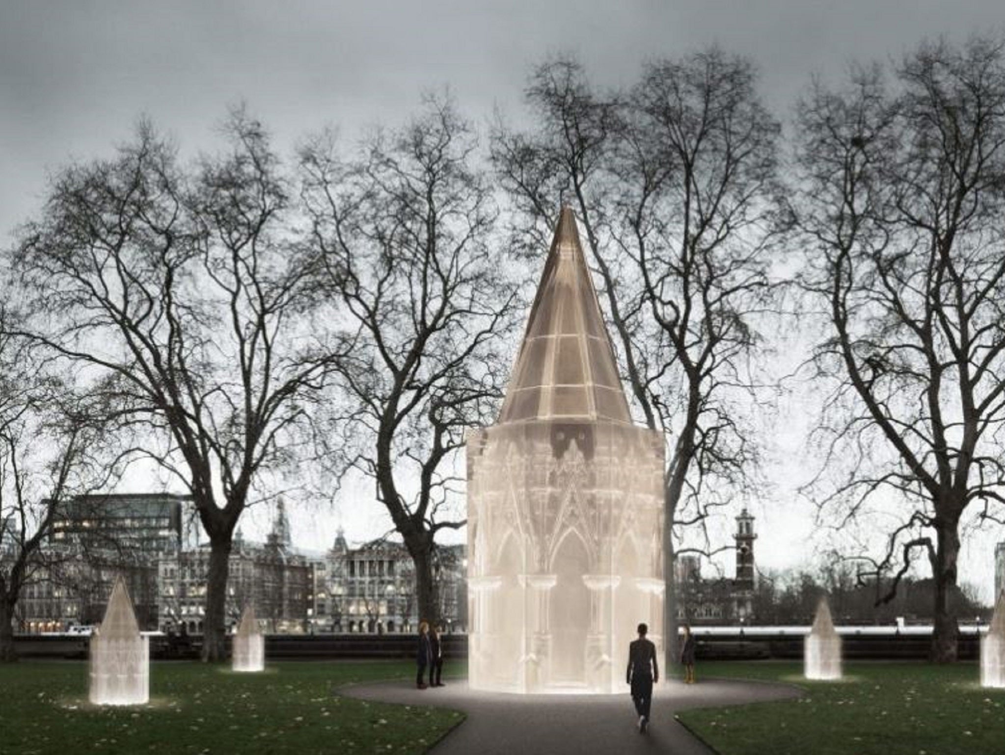 Ten designs have been shortlisted for the memorial garden set for completion by 2021