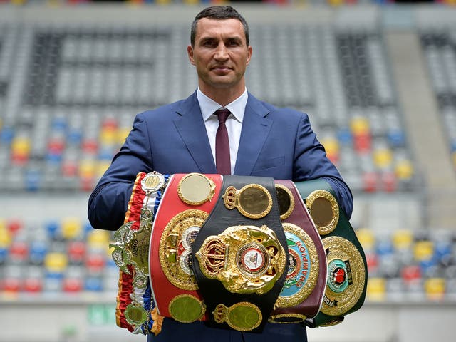 Wlaidmir Klitschko has retired from boxing with immediate effect