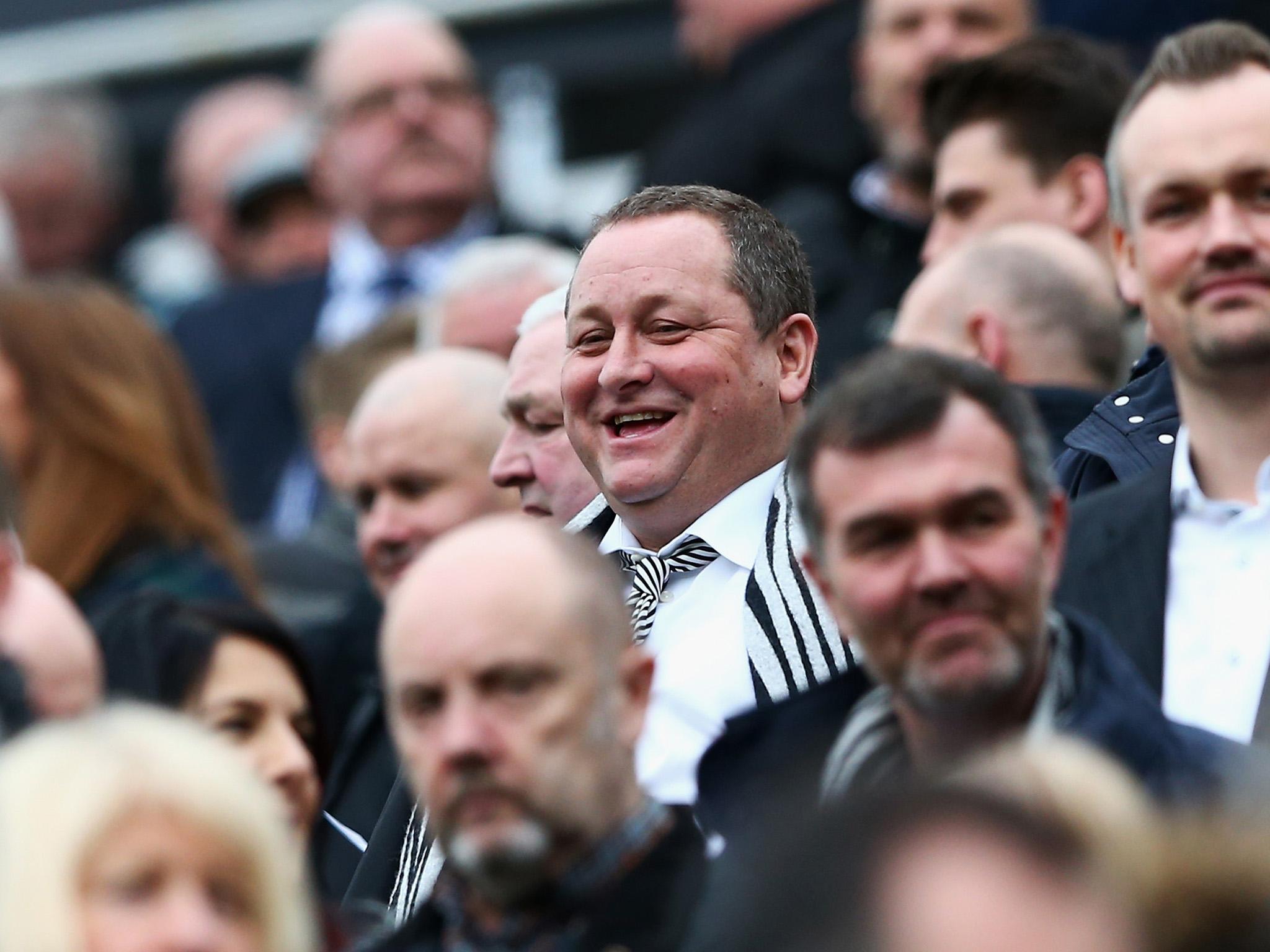 Sports Direct founder Mike Ashley owns Newcastle, much to the disgust of fans who see him as one of the Cockney mafia