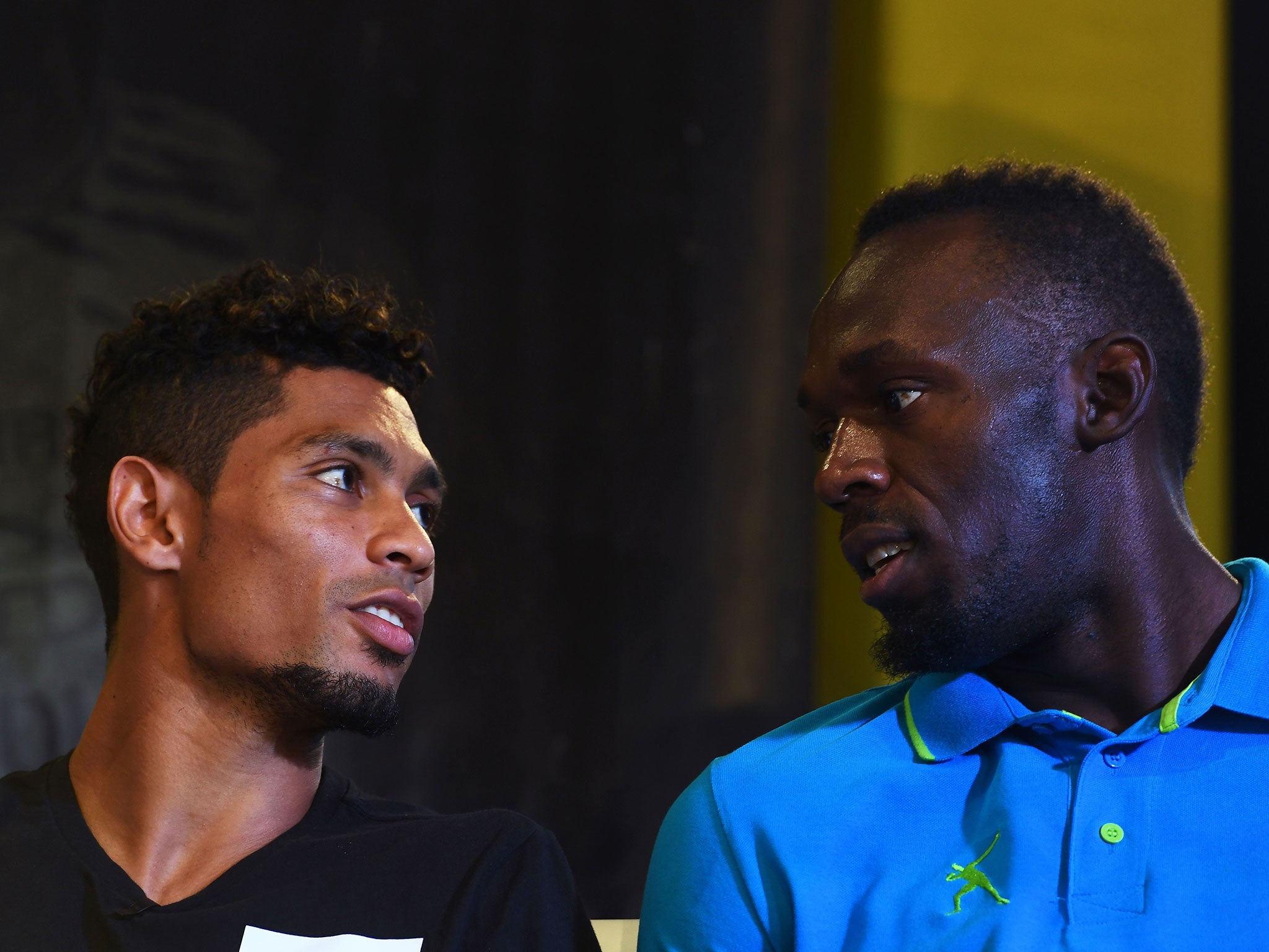 Van Niekerk is in no hurry to inherit Usain Bolt's throne