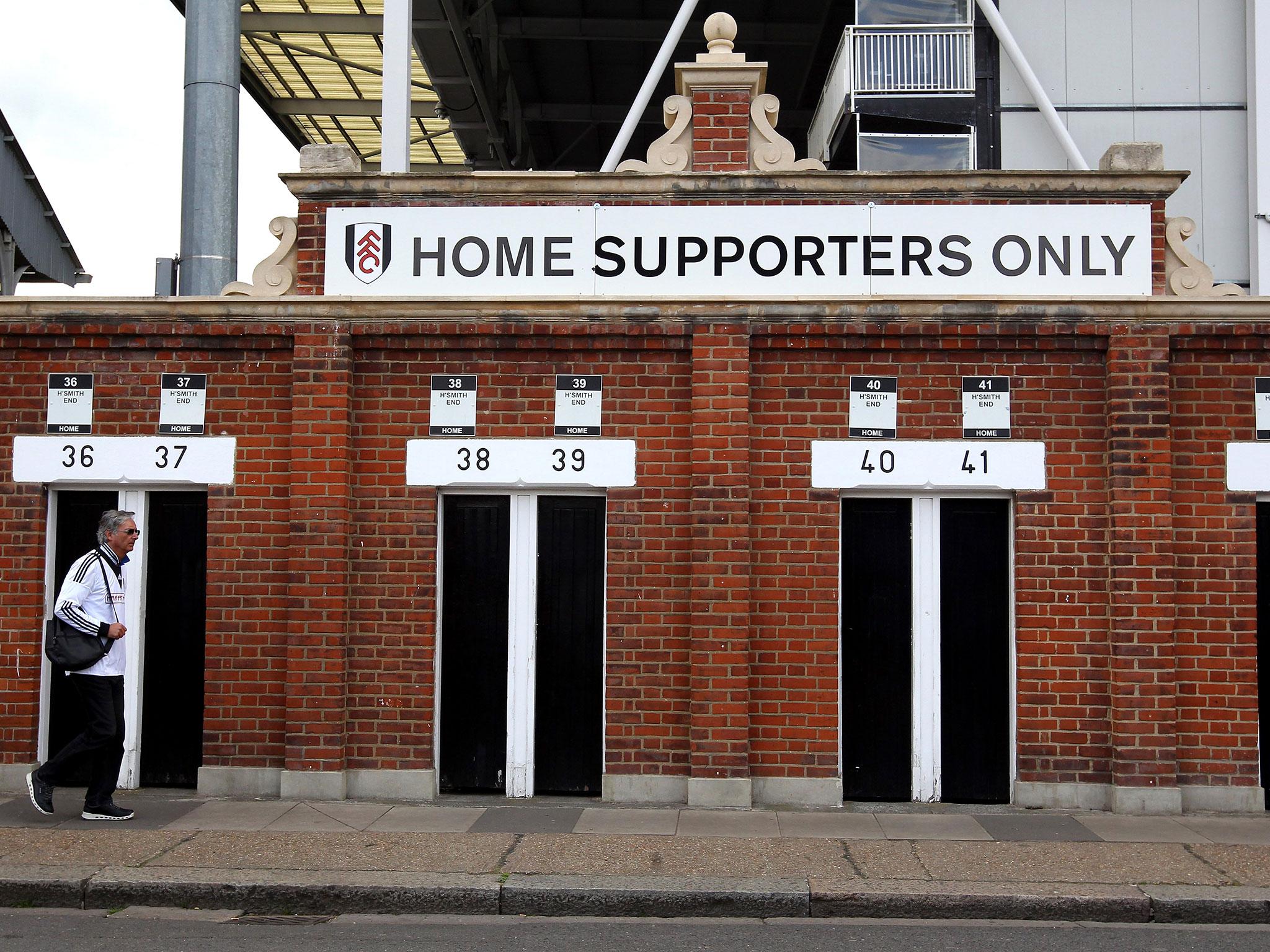Craven Cottage, home to promotion contenders Fulham FC