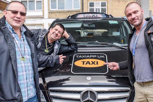 Founders and members of the Taxiapp co-operative: Scott Walsey, David Garness and Sean Paul Day