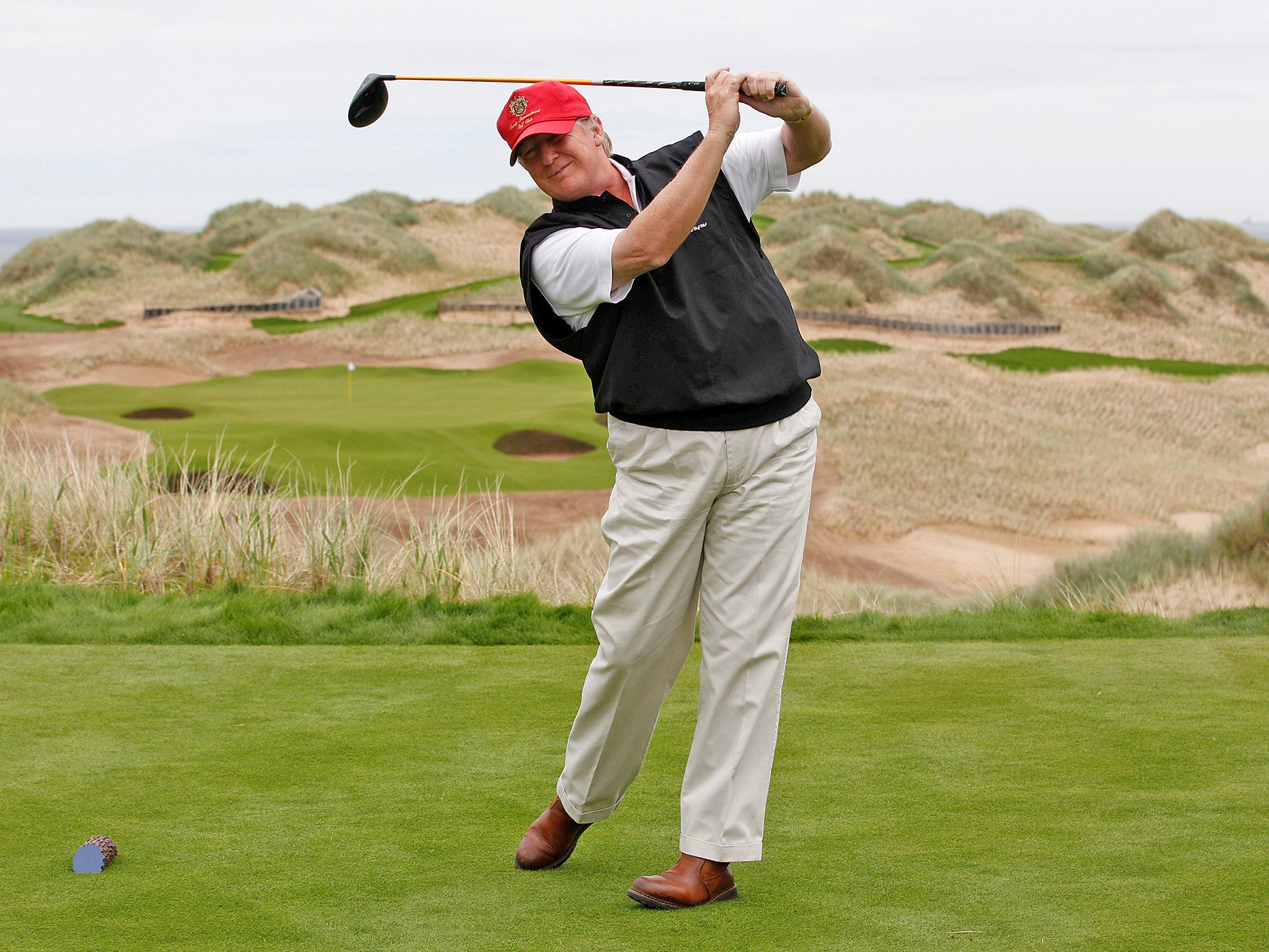 President Trump regularly rebuked Barack Obama for playing too much golf but has radically outpaced his predecessor
