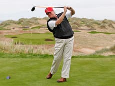Trump spends 67th day at his golf resort while Puerto Rico struggles
