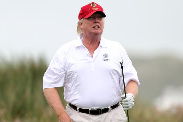 Donald Trump has enjoyed many rounds of golf at his various courses since he became president