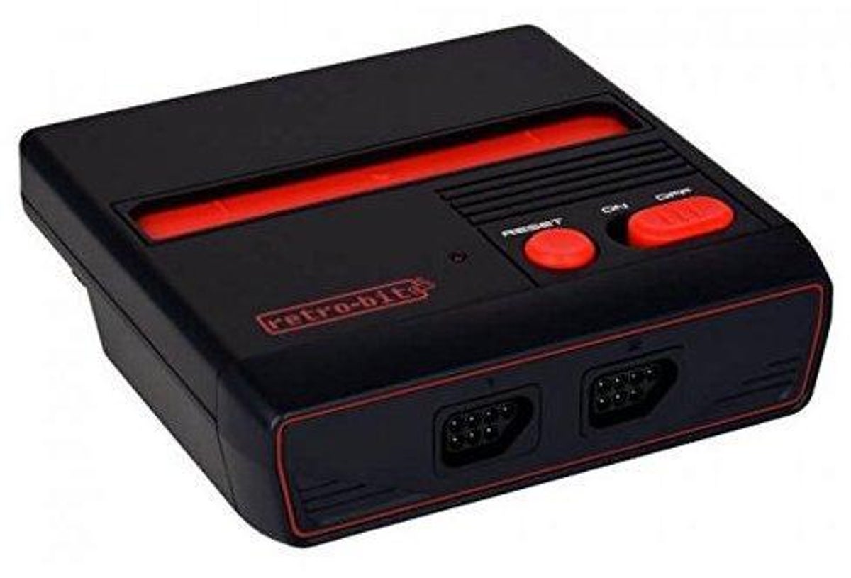 Retro-Bit Retro Duo 2 in 1 Console System - for Original NES/SNES, & Super  Nintendo Games - Black/Red