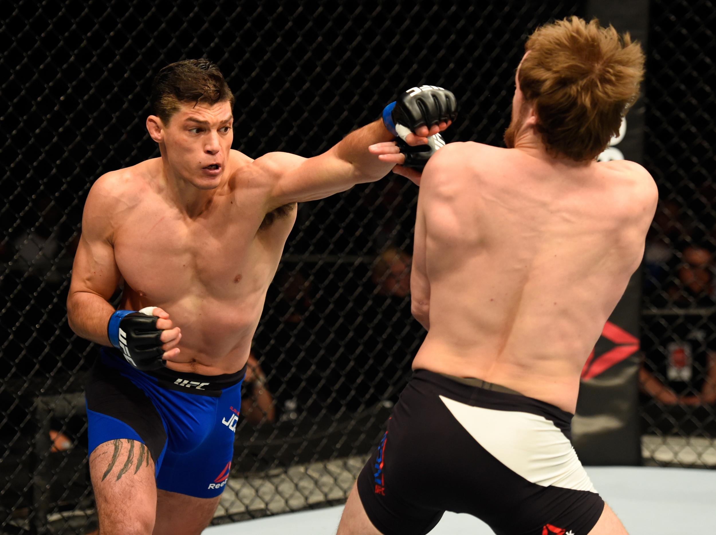Jouban returns to the Octagon after a submission loss to Gunnar Nelson at UFC London