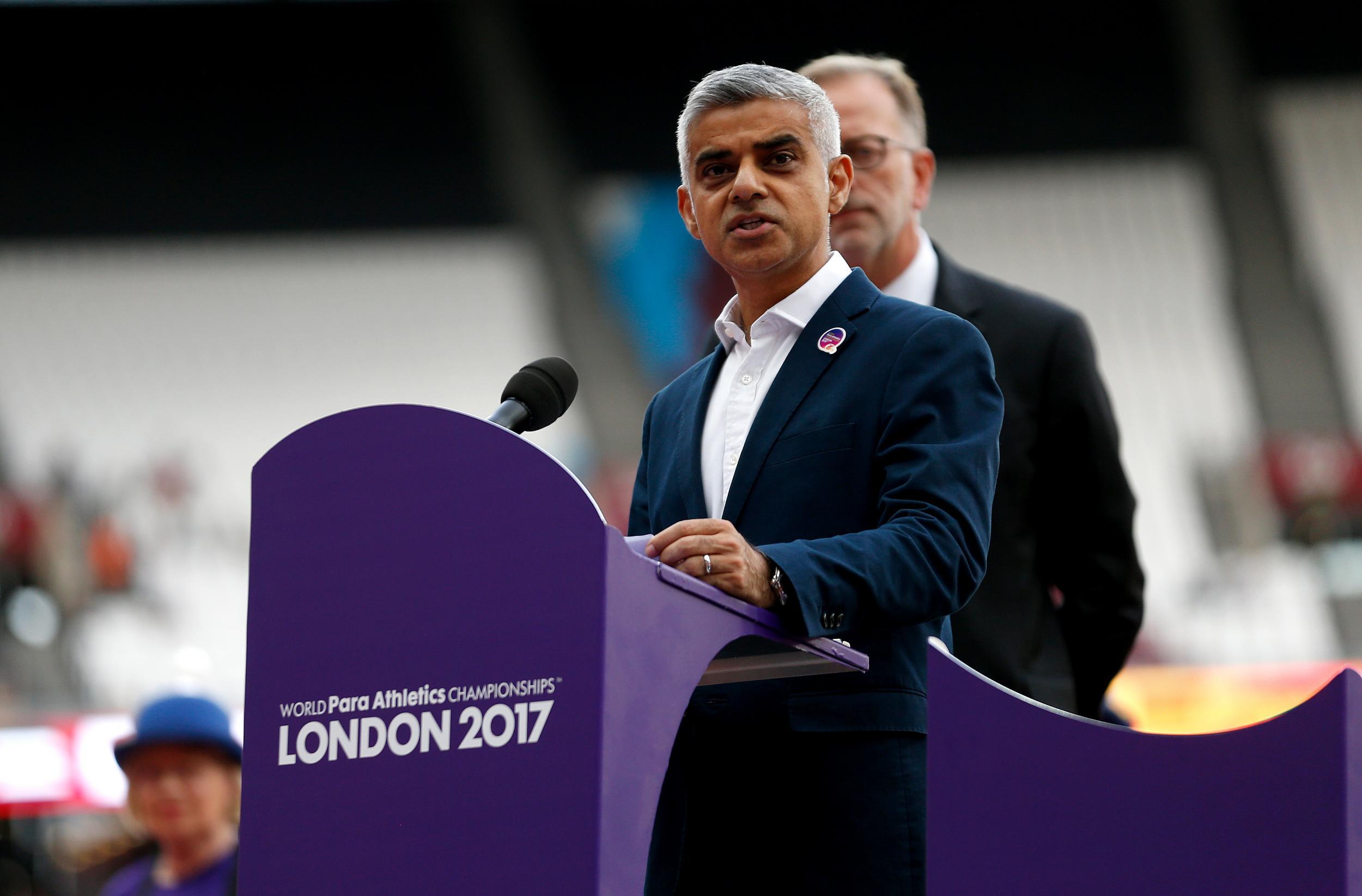 Sadiq Khan praised the openness of London and said it was welcoming to all