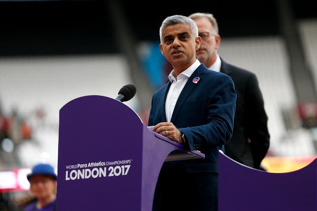 Sadiq Khan praised the openness of London and said it was welcoming to all