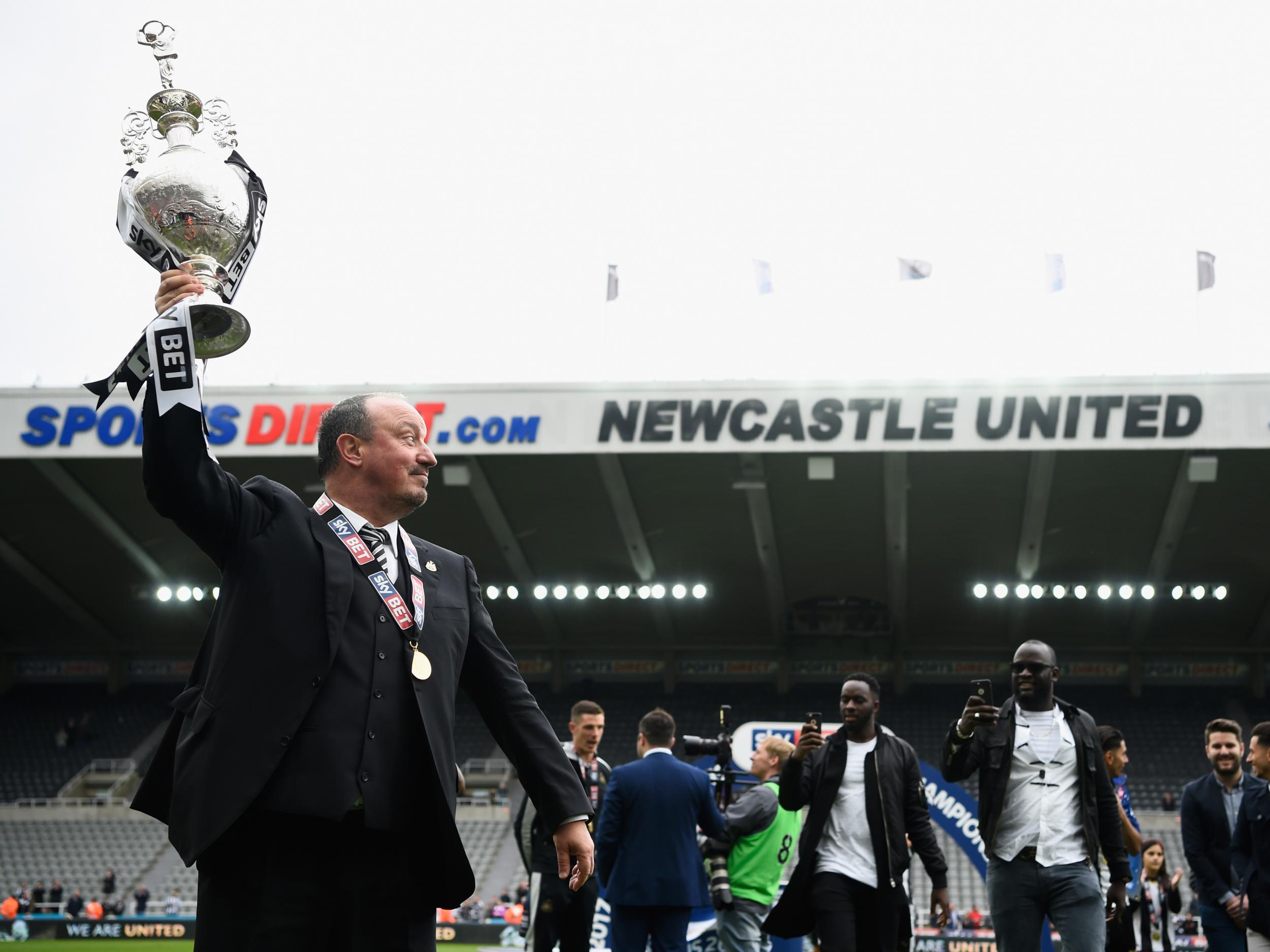 Benitez's future has been called into question at times this summer