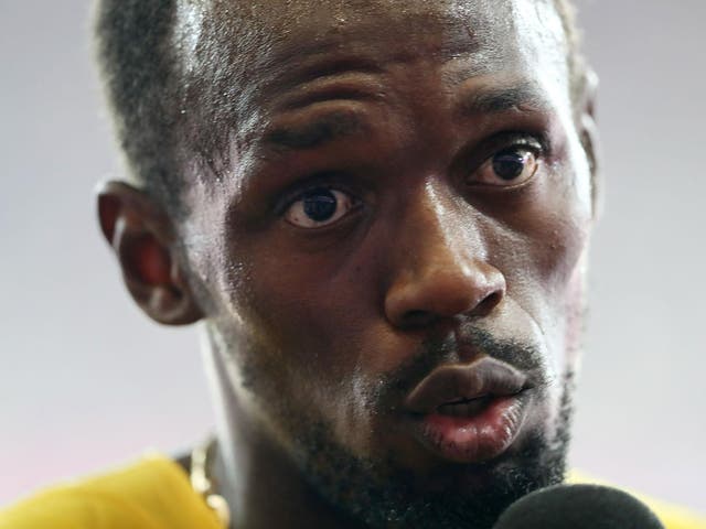 Usain Bolt está a la espera a de los resultados a la prueba de coronavirus.