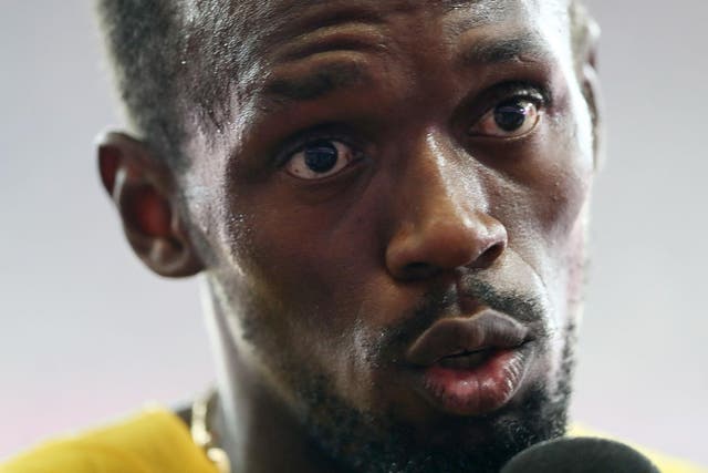 Usain Bolt está a la espera a de los resultados a la prueba de coronavirus.