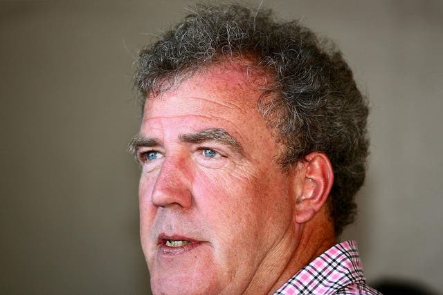 Jeremy Clarkson posted a picture on Instagram of tubes in his arm and hospital identity tags around his wrist