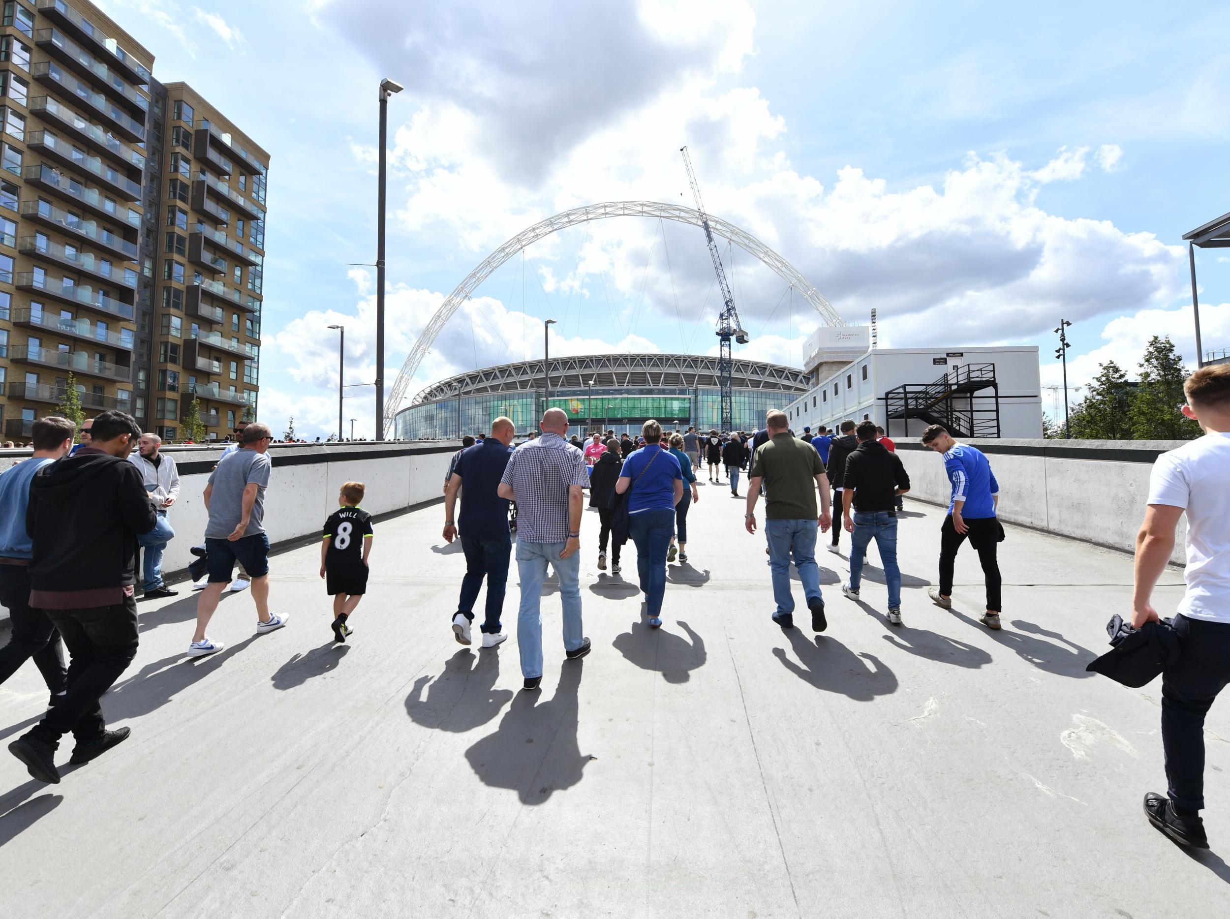 Tottenham will play all their home league games at Wembley this season (Getty)