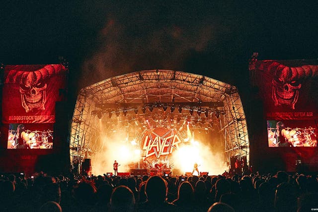 Slayer headlining Bloodstock Open Air Festival in 2016