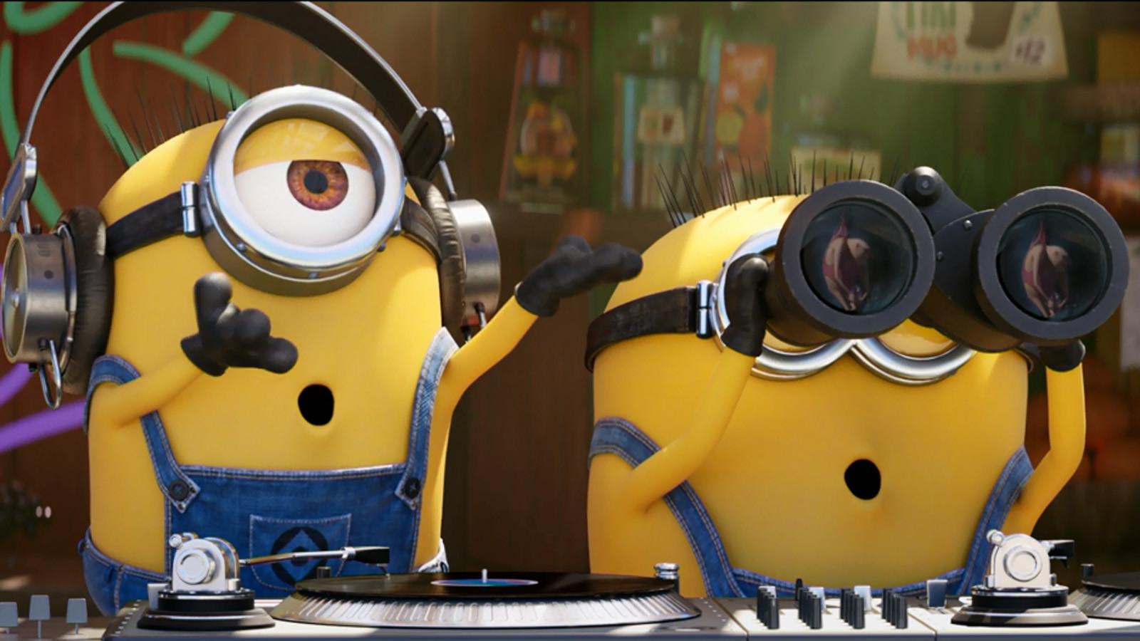 Despicable Me  movie characters 4K wallpaper download