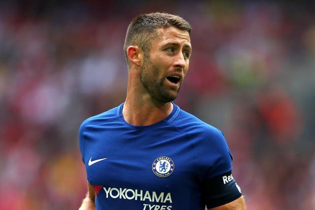 Gary Cahill was disappointed to lose the Community Shield