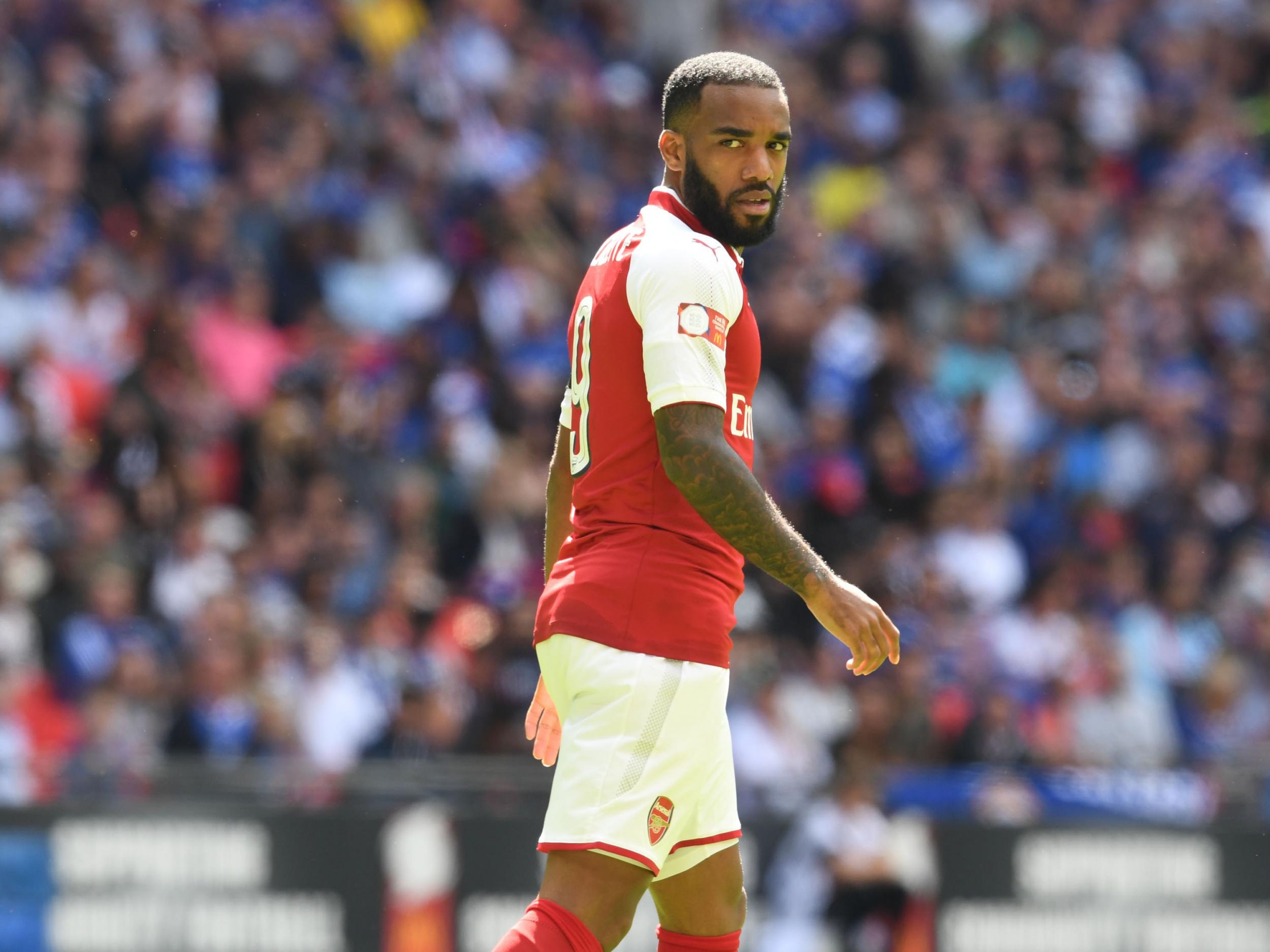 Lacazette will lead the line for the Gunners this season