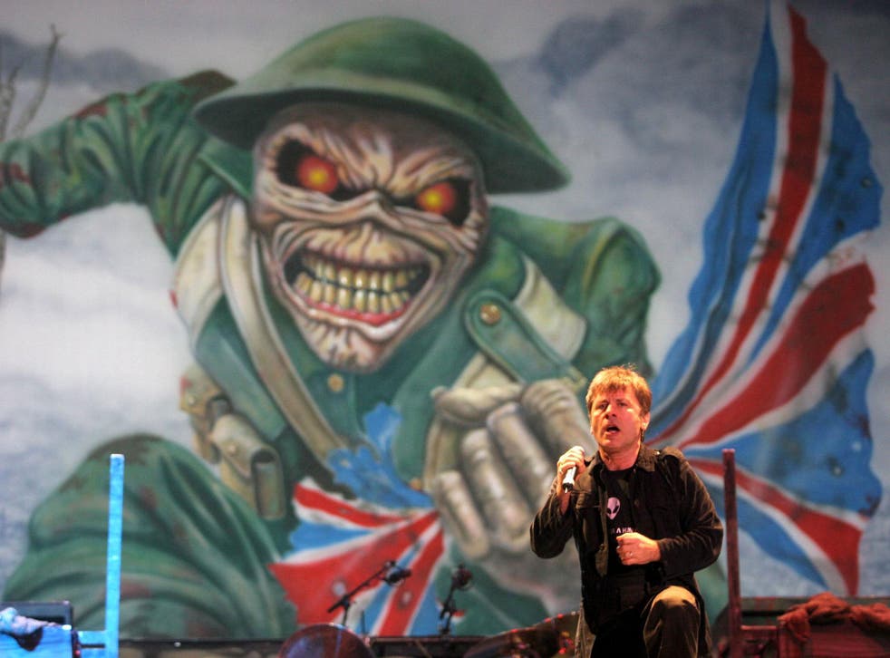 Iron Maiden: One of the larger acts who have sought to clamp down on secondary ticket sales